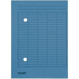 Falken 80004179 A4 blau Recyclingkarton 250g 4014481511807 Falken 100 Stück