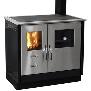 FireFix Küchenofen Maas Metall Schwarz 8,3 kW
