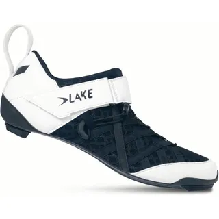 Lake, Unisex, Veloschuhe, Triathlonschuhe TX224 (40), Weiss, Schwarz
