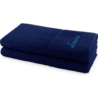for frottana, Frotteewäsche, Pearl 2er Set Sauna (51 x 29 cm)