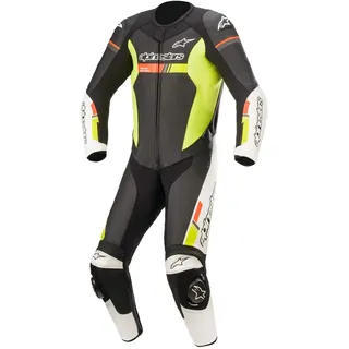 Alpinestars GP Force Chaser 1-tlg. schwarz/weiß/neon-rot/neon-gelb 52