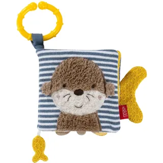 Fehn Stoffbuch Otter Theo – Fühlbuch mit Tier-Motiven zum Greifen