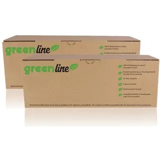 greenline Sparset ersetzt Lexmark 62D2000 / 622 enthält 2x Tonerkartusche
