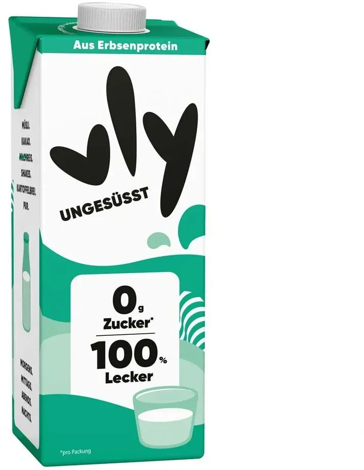 Erbsenproteindrink - Ungesüsst 1L
