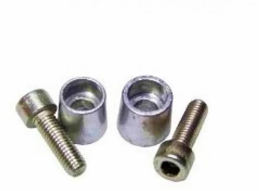Poladapter M8-Innengewinde 8mm auf Rundpol Autopol 1 Paar