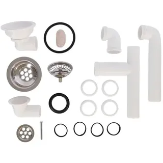 Villeroy & Boch Ablaufgarnitur 82140061 Edelstahl  Verchromt
