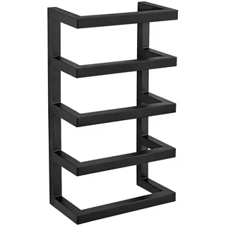 Wenko Handtuchregal Fondiro Schwarz matt aus Lackiertem Stahl