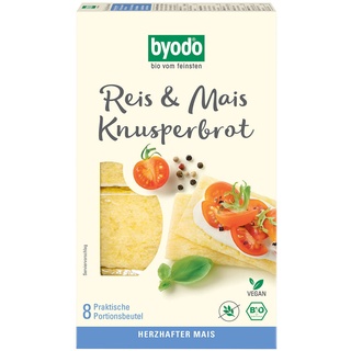 Byodo Reis und Mais Knusperbrot bio