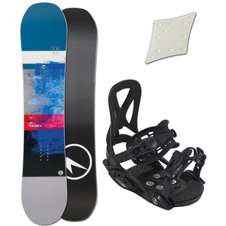 TRANS FE KINDER SNOWBOARD SET - CM + JUNIOR BINDUNG GR. XS +++ PAD