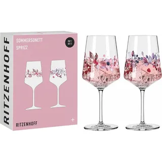 Ritzenhoff & Breker RITZENHOFF Sommersonett Sprizz Set F23 mit 2 Stück Inhalt je 544 ml