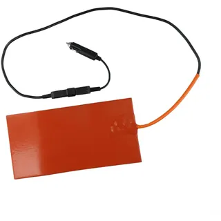 Silikon-Heizmatte, 12 V, 100 W, mit integriertem Thermostat für sichere Erwärmung von Lebensmitteln