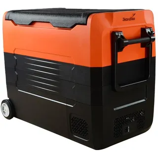 Skandika Auto-Gefrierbox +10 ° bis -20 °C | Kompressor Kühlbox, 12 V oder Netzteil orange NO SIZE
