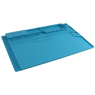 DAYTOOLS Silikon-Lötmatte S-160C, 45x30 cm, blau