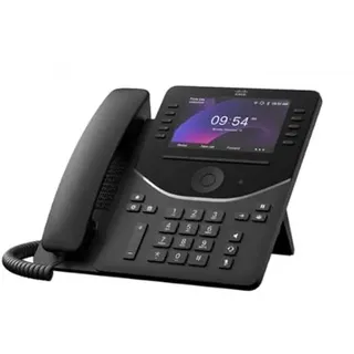 Cisco 9861 IP-Telefon Schwarz Karbon 10 Zeilen LCD WLAN