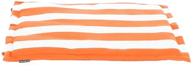 Outdoor Sitzkissen FINE zu CUBIC/LUX/MIA Streifen weiß/orange