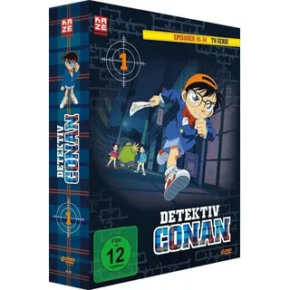 Detektiv Conan - TV-Serie - DVD Box 1 (Episoden 1-34) [6 DVDs]