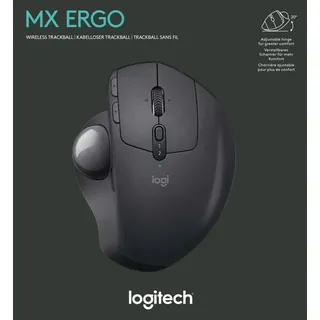 Logitech MX Ergo Trackball kabellos schwarz