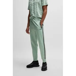 Boss Hover Striped C 10270076 01 Pullover - Open Green - M