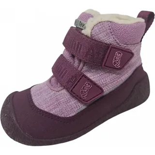 Affenzahn Lauflerner Winterstiefel Vegan Snuggy Otter für Kinder, lila, Größe 24 EU