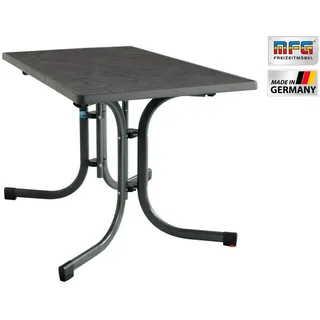 MFG Boulevard-Klapptisch 110 x 70 x 72 cm Anthrazit/Schiefer