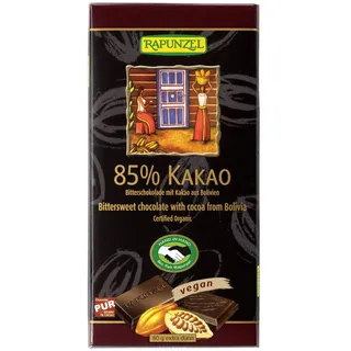 RAPUNZEL Bitterschokolade 85% Kakao HIH bio