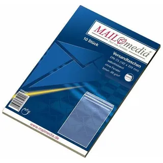 Elepa - rössler kuvert mayer-network 30002472 Versandtaschen C5, ohne Fenster, selbstklebend, 90 g/qm, braun, 10 Stück