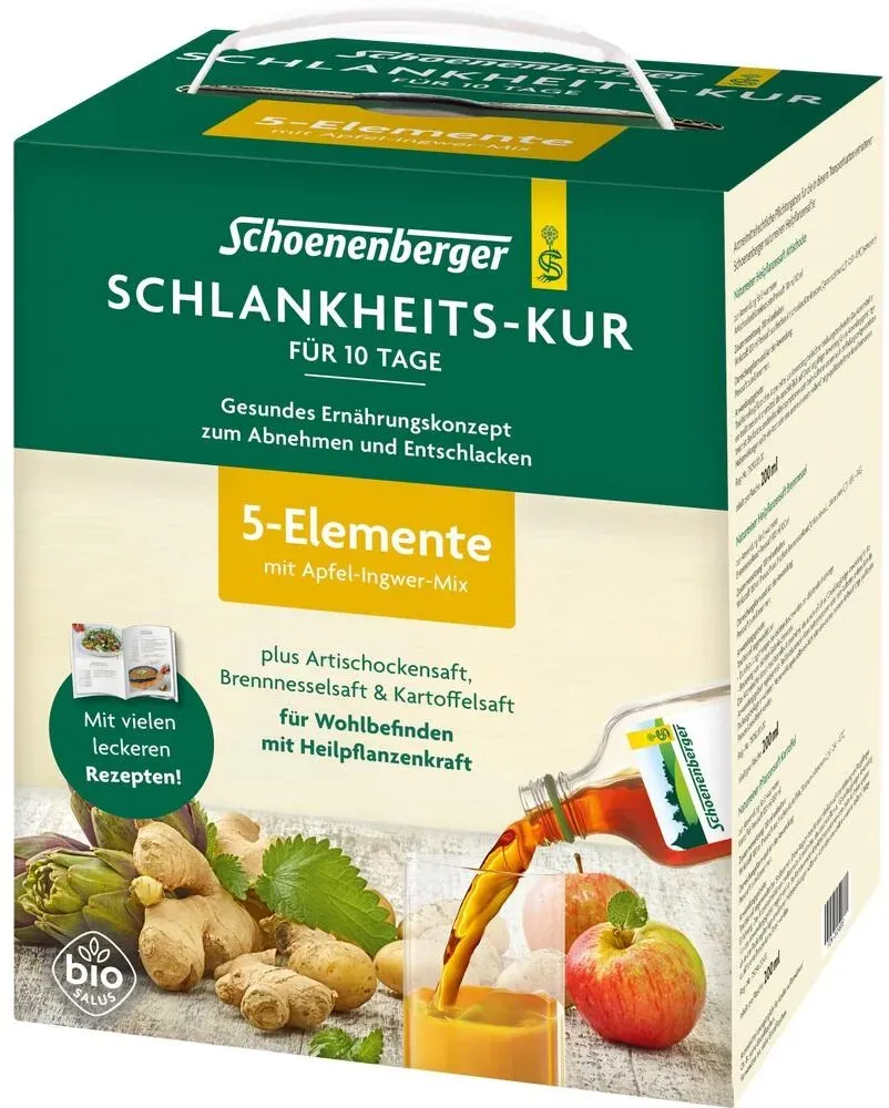 Schlankheits-Kur 5 Elemente Schoenenberger 1 P
