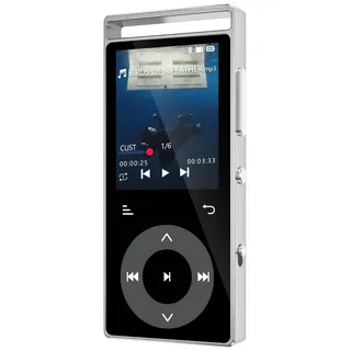 90GB MP3 Player Bluetooth 5.3, MP3-Player mit HiFi-Sound Touch-Tasten