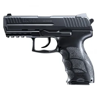 HECKLER & KOCH Softair P30. mit Maximum 0.5 Joule Airsoft Pistole, Schwarz, 6 mm