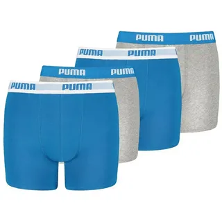 Puma Boxershorts BASIC BOXER 4P in 417 - blue/grey | Gr.: 128