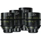 DZOFILM VESPID PRIME 4-Lens Kit 35/50/125mm T2.1 und Makro 90mm T2.8 für Arri PL-Mount