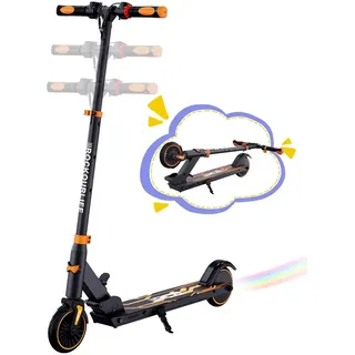 RCB-Elektroroller für Kinder ab 6 Jahren, R15-Elektroroller für Kinder, 20 km/h Höchstgeschwindigkeit, 16 km Reihe, 3 Höhen verstellbar, Geschenke für Kinder