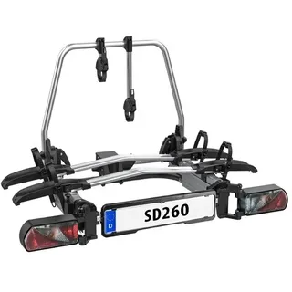 LAS Auto und Campingzubehör Flügeltürträger SD260 für Anhängekupplung Fahrradträger,  11596