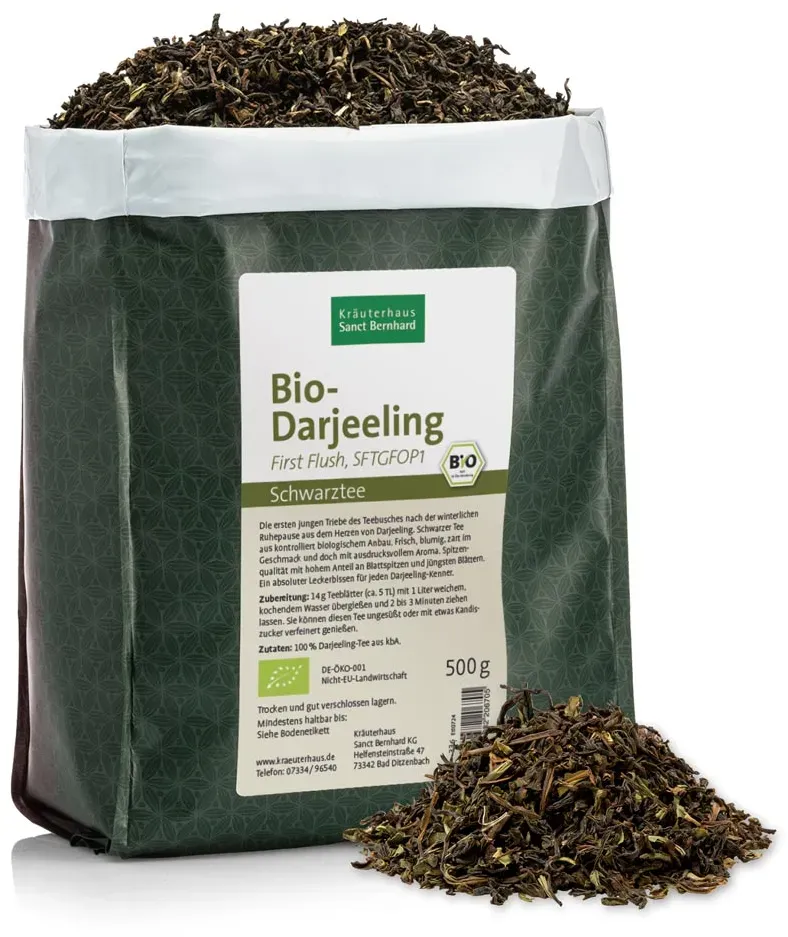 Bio-Darjeeling-Tee First Flush, SFTGFOP1 500 g - 500 g