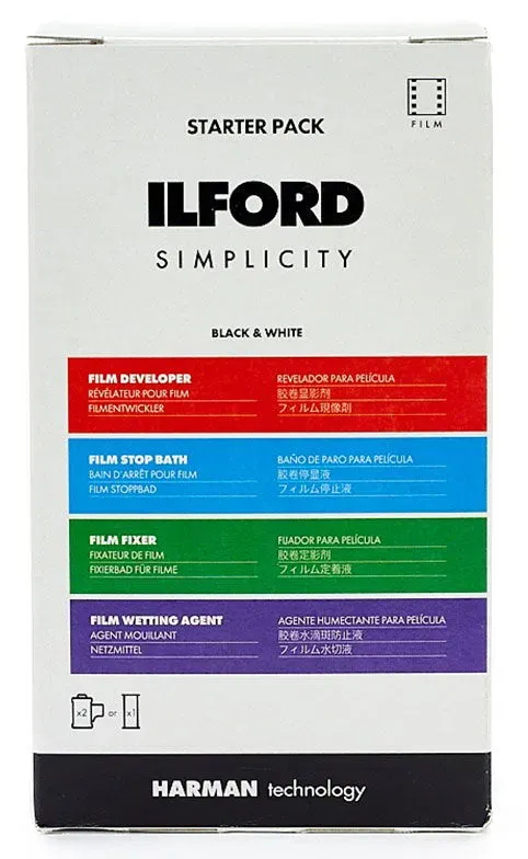 Ilford Simplicity Black & White Starter Pack Filmentwicklungskit