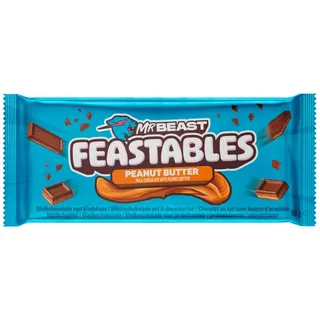Mr Beast Feastables Peanut Butter 60G