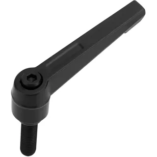 Intirilife Klemmhebel / Klemmmutter - Klemmmutter in Schwarz - Größe M8x20mm | Gr.: onesize