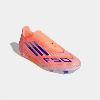 adidas F50 League Laceless FG/MG Beam Orange / Lucid Blue / Cloud White 45 1/3