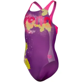 Arena light tricks badeanzug violett pink multicolor madchen - 10-11