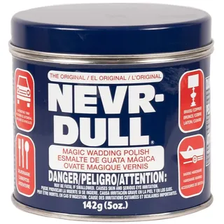 NEVR DULL Polierwatte für Chrom, Alu, Messing und andere Metalle 142 g