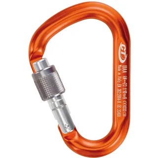 Climbing Technology Snappy Sg Anodized Snap Hook Orange,Silber,Orange,Silber