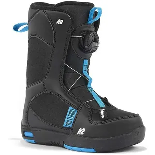 K2 Snowboards Mini Turbo Junior-snowboard-boots - Black - 21.5