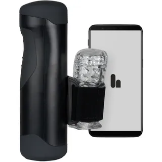 The Handy Interactive Stroker Masturbator Schwarz 23 cm