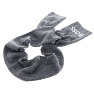 Boss Schal Elios Knitted Scarf Silver