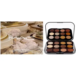 MAC Connect In Colour Palette 12 shades Lidschattenpalette Farbton Unfiltered Nudes 12,2 g