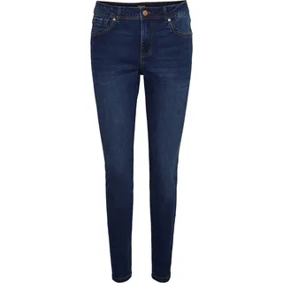 Vero Moda Tanya Mr S Piping J Vi3144 Ga Jeans Dark Blue Denim XL 30