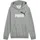 Essentials 2 Color No 1 Logo Fleece Hoodie Jungen 03 medium gray heather 152