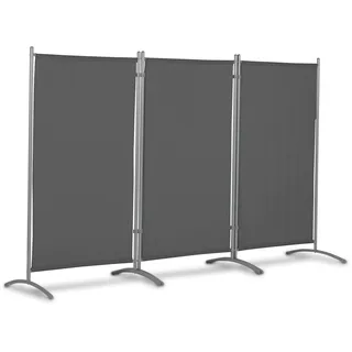 LECO Stellwand 3-tlg., anthrazit,