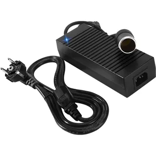 Plozoe KFZ Netzadapter, 120W 12V 10A AC-DC Spannungswandler, 230V auf 12V Zigarettenanzünder Netzteil, Umwandler 230V auf 12 Volt, Adapter 220V