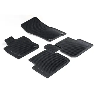 Volkswagen 57106150082V Gummi Fußmatten Premium Allwettermatten 5X Gummimatten, mit TIGUAN Schriftzug